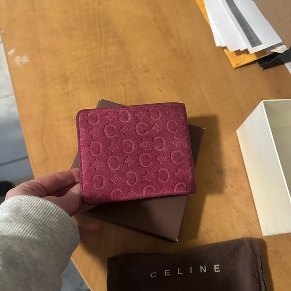 Vintage Billfold Seude Leather Wallet with box and dust bag - Picture 5 of 8